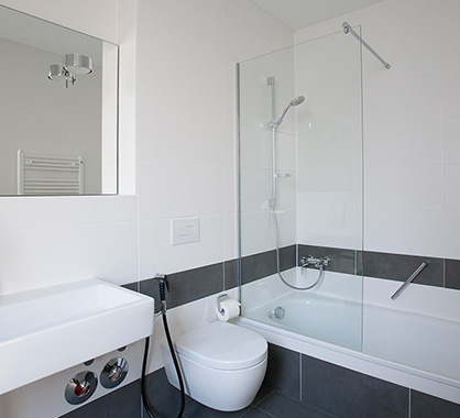 Appartement Mainz Dusche